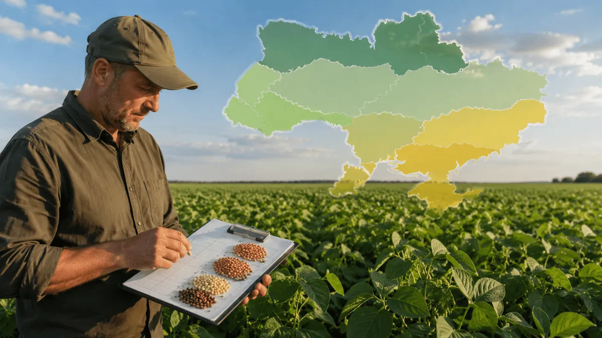 Сорти сої для України 2026: яку вибрати і де купити